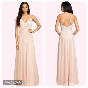 - - Hayley Paige  V  neckline dress NWT